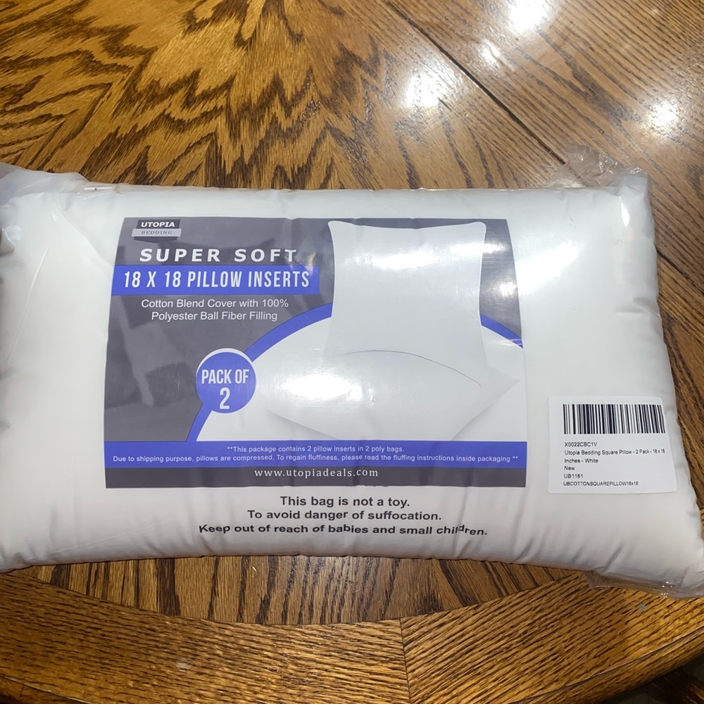 Utopia pillows, still in package never been used